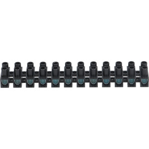 TERMINAL BLOCK 12-POLES OF PLASTIC