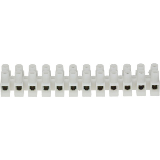 TERMINAL BLOCK 12-POLES OF PLASTIC TERMINAL BLOCK 12-POLES OF PLASTIC