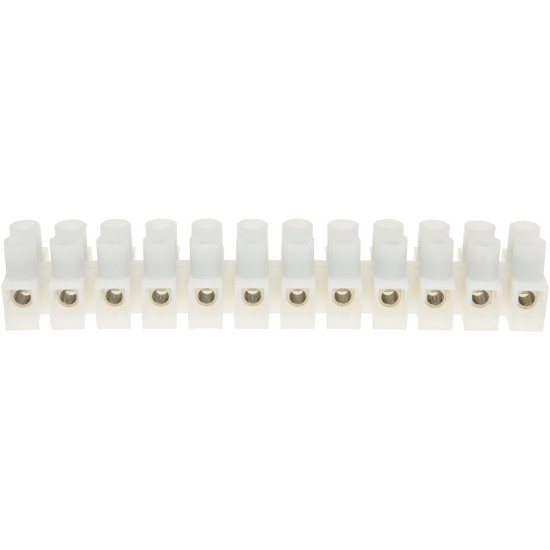 TERMINAL BLOCK 12-POLES OF PLASTIC TERMINAL BLOCK 12-POLES OF PLASTIC