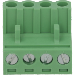 TERMINAL BLOCK 4-POLES PITCH 5.08