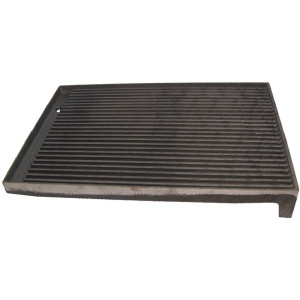 COOKING PLATE RIBBED 550x400 mm