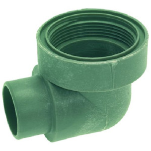 DRAIN HOSE-END ELBOW FITTING