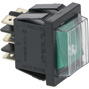 GREEN BIPOLAR SWITCH 16A 250V