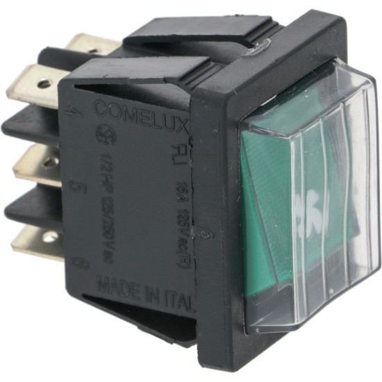 GREEN BIPOLAR SWITCH 16A 250V GREEN BIPOLAR SWITCH 16A 250V