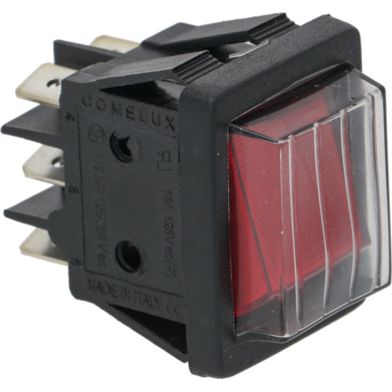 RED MOMENT.CHANGE OVER SWITCH 16A 250V RED MOMENT.CHANGE OVER SWITCH 16A 250V