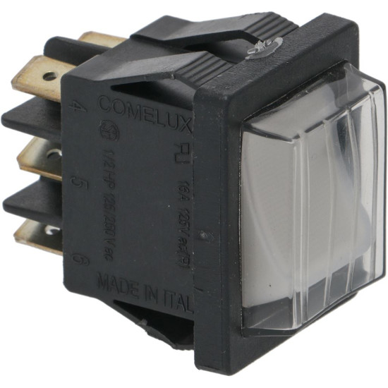 BIPOL.CHANGE OVER SWITCH 16A 250V WHITE BIPOL.CHANGE OVER SWITCH 16A 250V WHITE