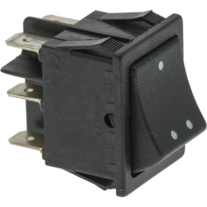 CHANGEOVER SWITCH 2 POLE BLACK BU. SCREE