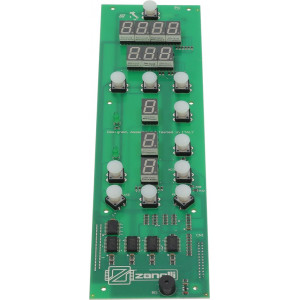 9 PROGRAMS PUSH-BUTTON PANEL 305x85 mm