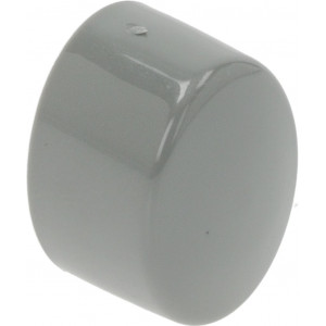 BUTTON ELLIPTICAL 17x13mm LIGHT GREY