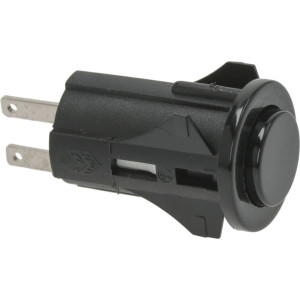 SINGLE-POLE WHITE PUSH-BUTTON 3A 250V