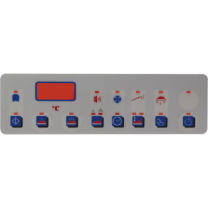 HORIZONTAL CONTROL PANEL ADHESIVE PLATE