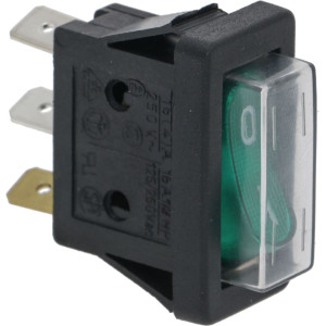 SWITCH 3-POLES GREEN 16A 250V