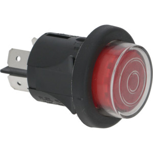 BIPOLAR SWITCH RED 16A 250V