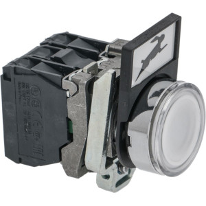 WHITE THREE-POLE SWITCH 16A 250V