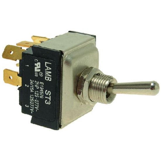 THREE-POLE LEVER SWITCH 17A 277V THREE-POLE LEVER SWITCH 17A 277V