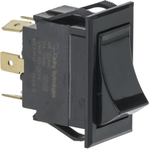 BLACK SWITCH 10/15A 250/125V
