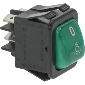 GREEN BIPOLAR SWITCH 16A 250V