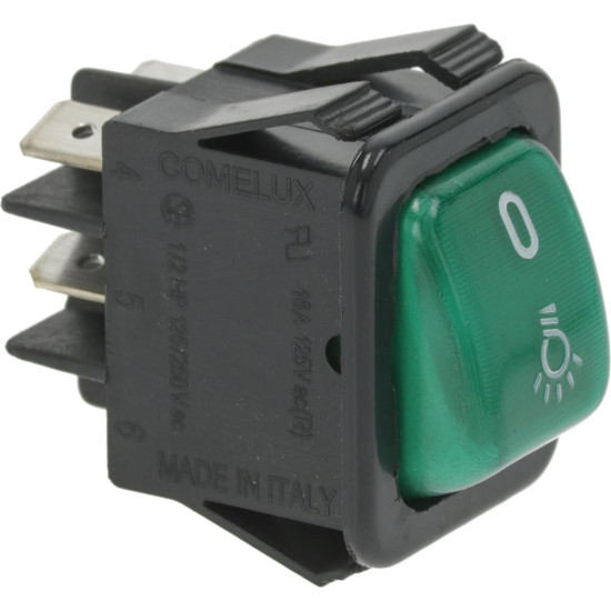 GREEN BIPOLAR SWITCH 16A 250V GREEN BIPOLAR SWITCH 16A 250V