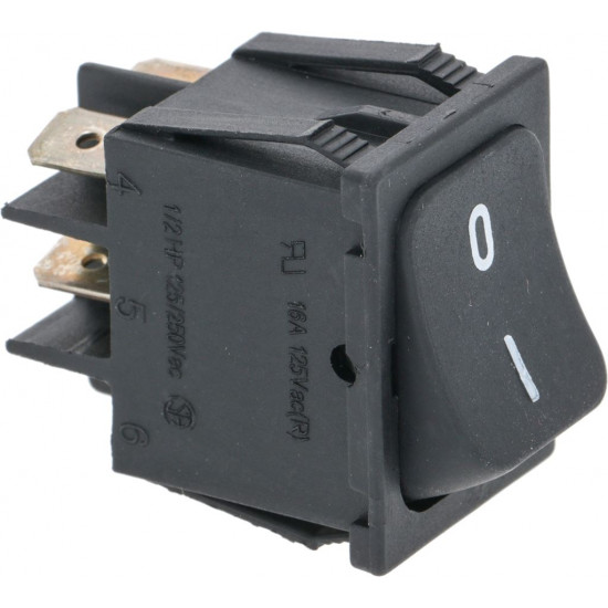 BIPOLAR SWITCH BLACK 10A 250V BIPOLAR SWITCH BLACK 10A 250V