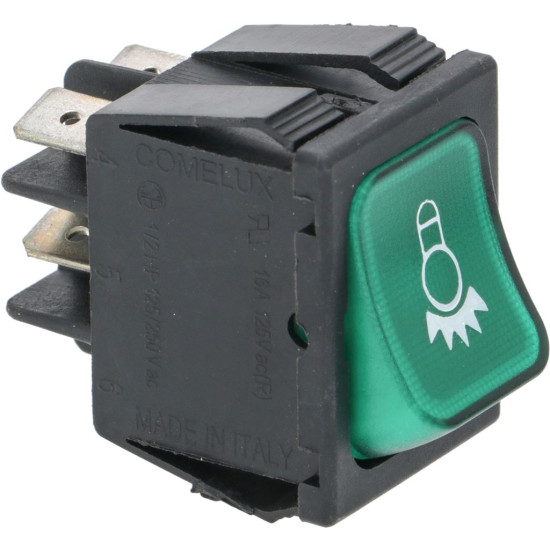 GREEN BIPOLAR SWITCH 16A 250V GREEN BIPOLAR SWITCH 16A 250V