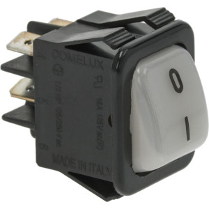 WHITE BIPOLAR SWITCH 16A 250V