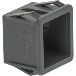 HOUSING FOR PUSH-BUTTON SQUARE GREY