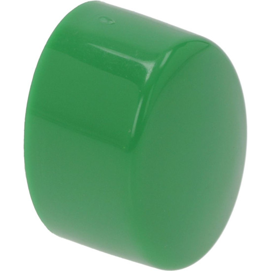 PUSH-BUTTON ELLIPTICAL 17x13 mm GREEN