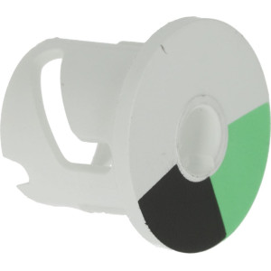 CAM 2-COLOUR BLACK/GREEN ϕ 21 mm