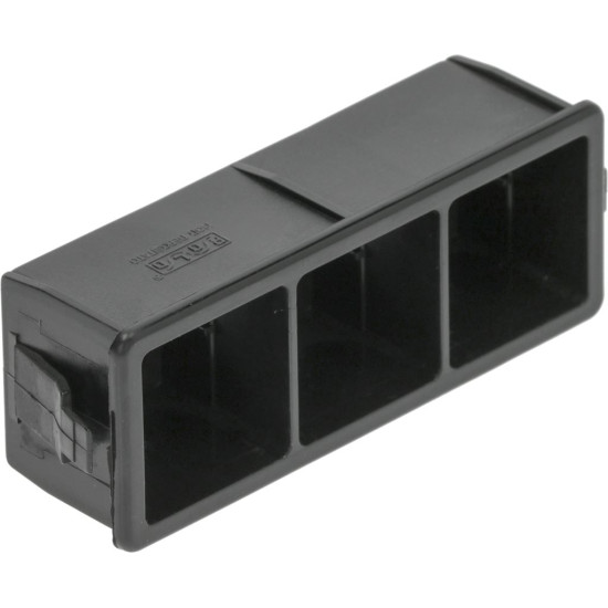 HOUSING PUSH-BUTTON BLACK /3 SQUA. BUTTO HOUSING PUSH-BUTTON BLACK /3 SQUA. BUTTO