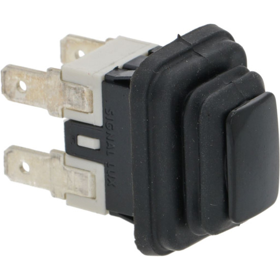 BIPOLAR PUSH-BUTTON BLACK 16A 250V BIPOLAR PUSH-BUTTON BLACK 16A 250V