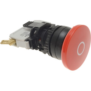 STOP PUSH-BUTTON RED 15A 240V