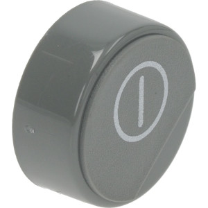 BUTTON ROUND GREY ϕ 23 mm ON/OFF