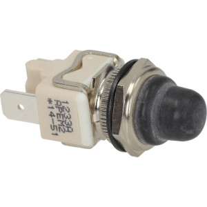 BLACK UNIPOLAR PUSH-BUTTON