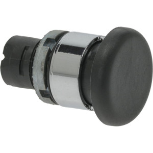 MUSHROOM PUSH-BUTTON BLACK ϕ 40 mm