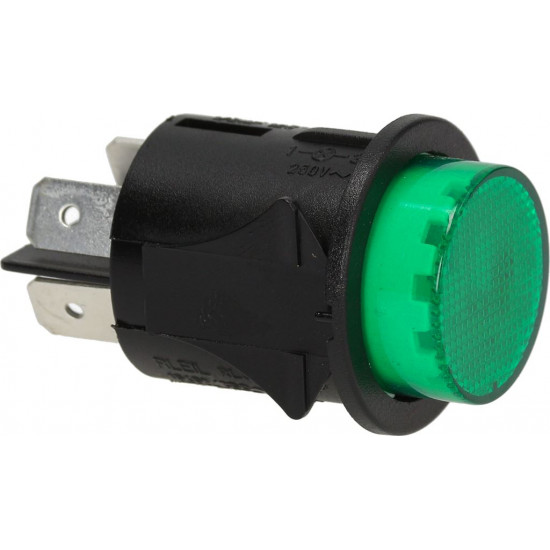 BIPOLAR SWITCH GREEN 16A 250V BIPOLAR SWITCH GREEN 16A 250V