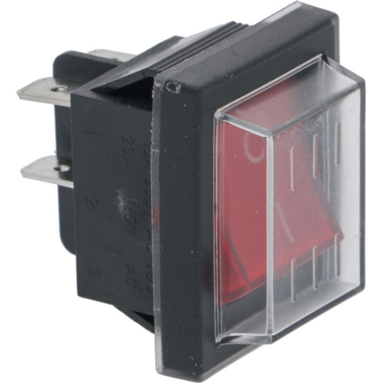 BIPOLAR SWITCH RED 16A 250V BIPOLAR SWITCH RED 16A 250V