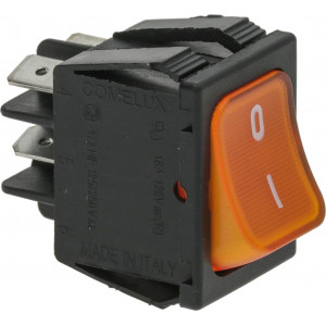 BIPOLAR SWITCH ORANGE 16A 250V