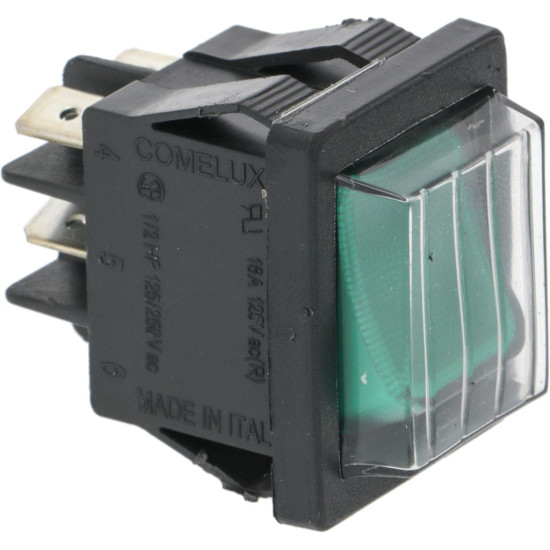 BIPOLAR SWITCH GREEN 16A 250V BIPOLAR SWITCH GREEN 16A 250V