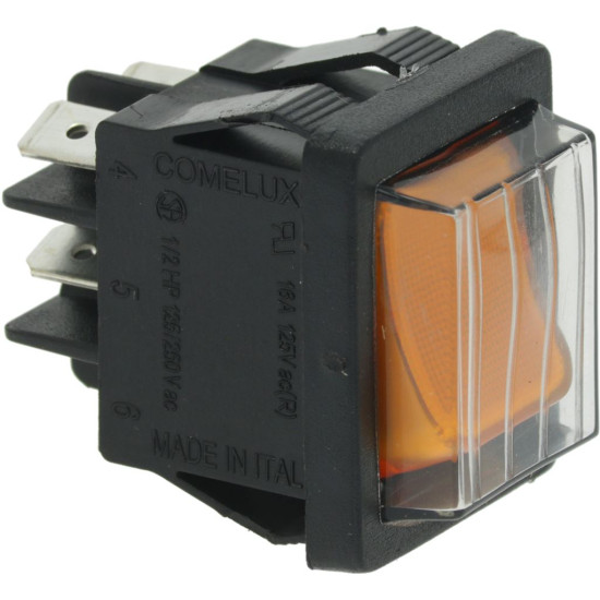 BIPOLAR SWITCH ORANGE 16A 250V BIPOLAR SWITCH ORANGE 16A 250V