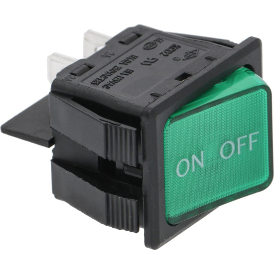 GREEN BIPOLAR SWITCH 16A 250V GREEN BIPOLAR SWITCH 16A 250V
