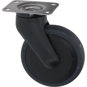 PLATE SWIVELLING WHEEL