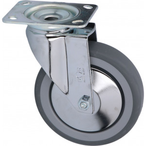 CASTOR SWIVEL WITH PLATE