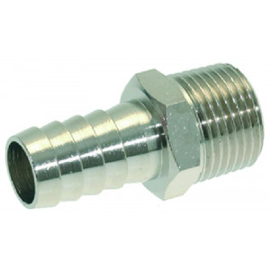 NICKEL-PL.HOSE-END FITTING ϕ 3/8