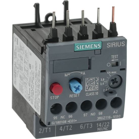 THERMAL RELAY SIEMENS 2.8-4A THERMAL RELAY SIEMENS 2.8-4A