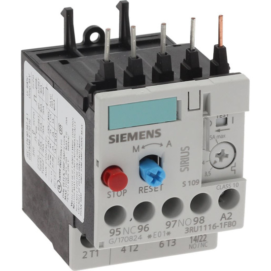THERMAL RELAY SIEMENS 3,5-5 A THERMAL RELAY SIEMENS 3,5-5 A
