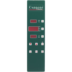 GREEN ELECTRONIC PLATE 423x105 mm