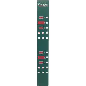 GREEN ELECTRONIC PLATE 760x108 mm