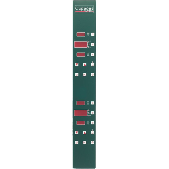 GREEN ELECTRONIC PLATE 760x108 mm