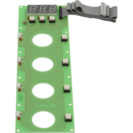 PUSH-BUTTON ELECTRONIC BOARD 350x102 mm
