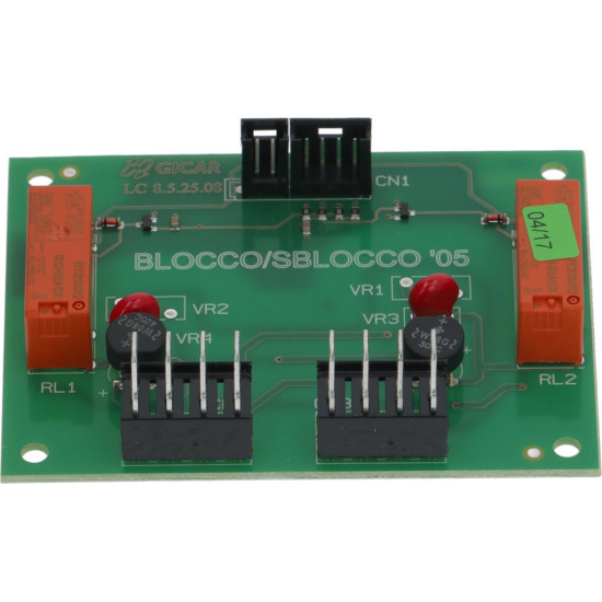 CIRCUIT BOARD BLOCK / RELEASE LOCK